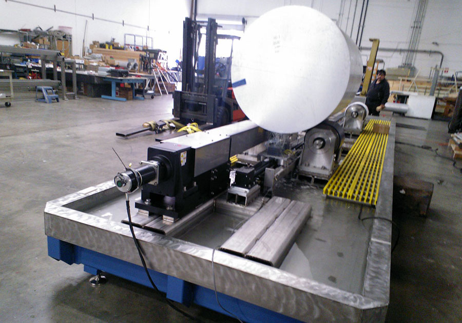 SDI-5280 tube inspection system with dual test heads