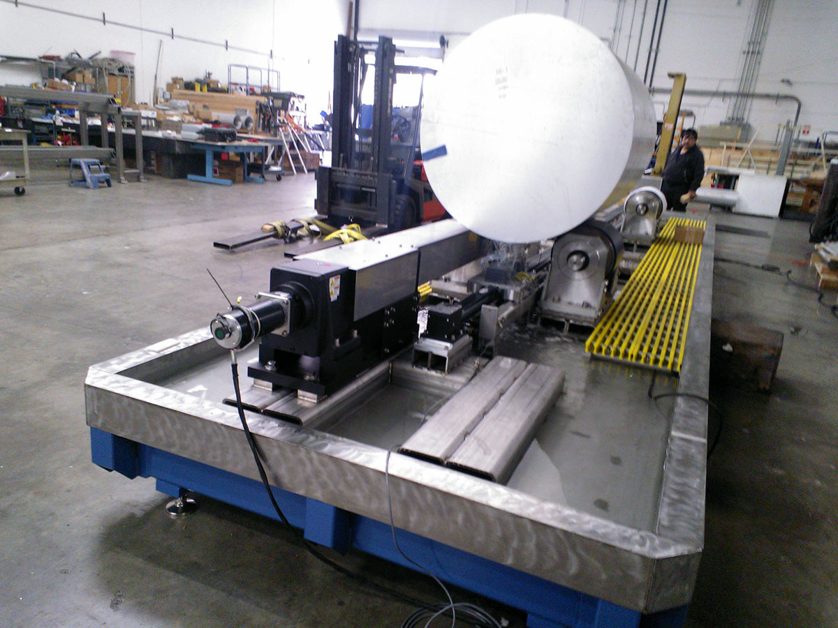 SDI-5280 tube inspection system with dual test heads