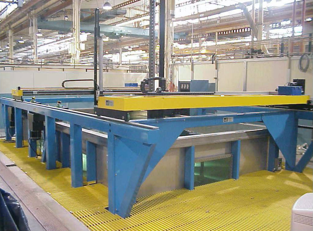 SDI-5470 dual-bridge gantry through-transmission 3D scanning ultrasonic system
