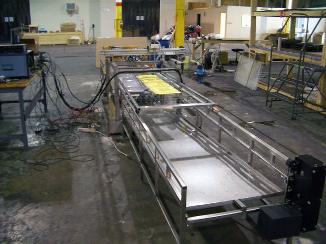 SDI fabrication and system wiring in progress on the shop floor